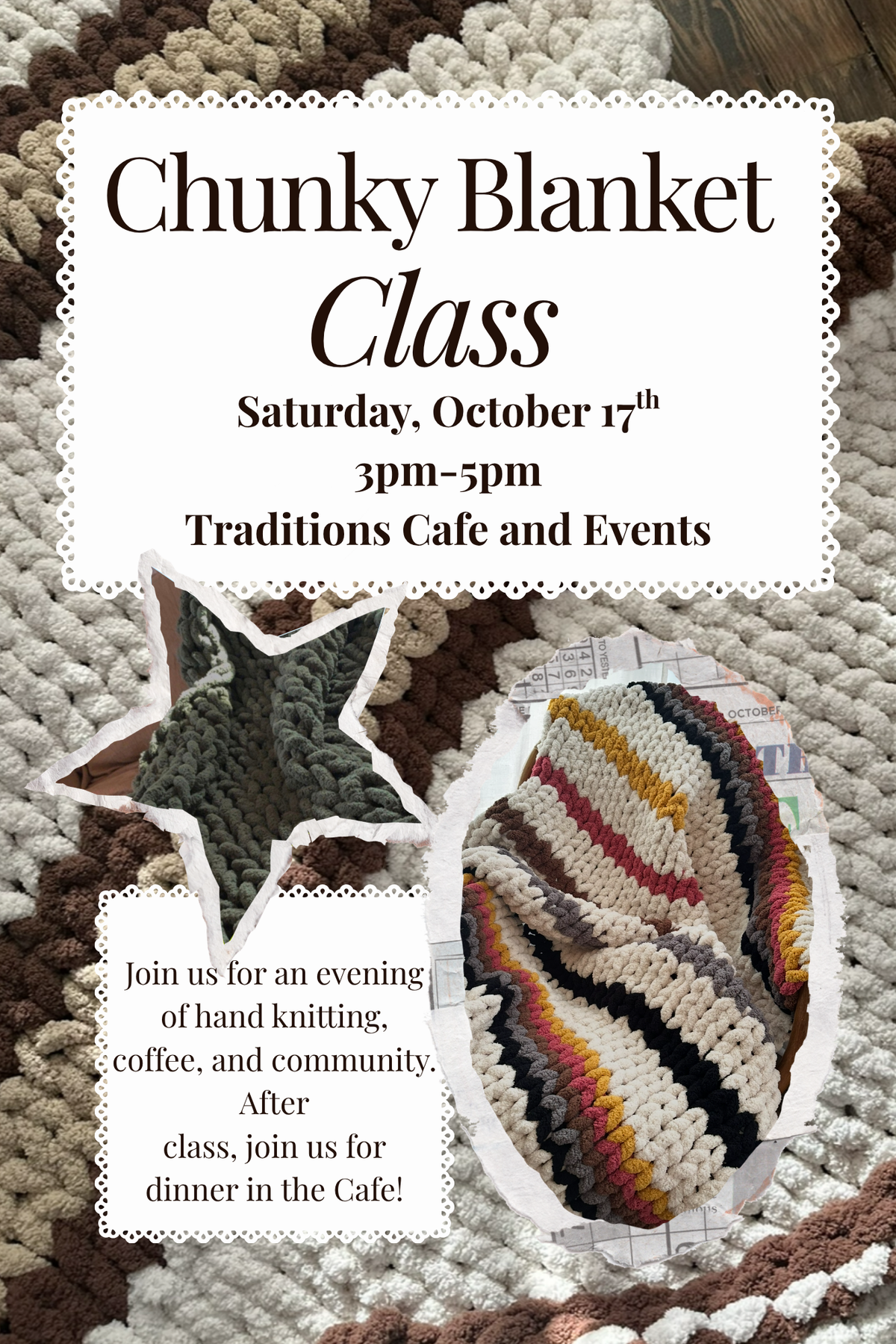 Chunky Blanket Class OPT 2