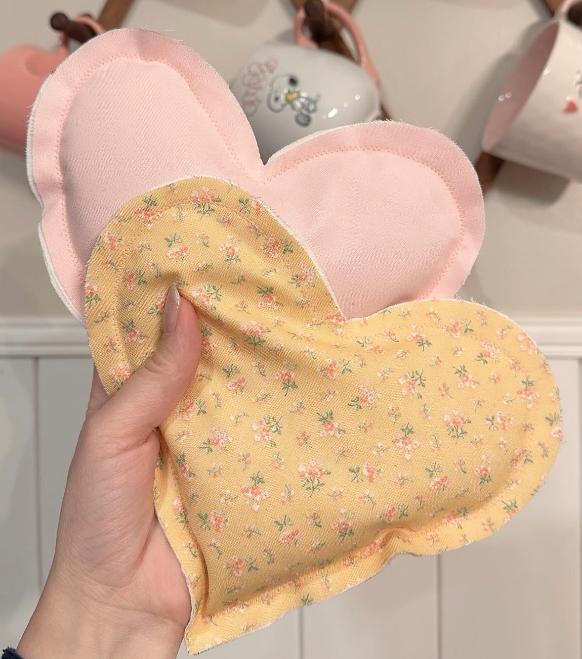 Heart Eye Pillow