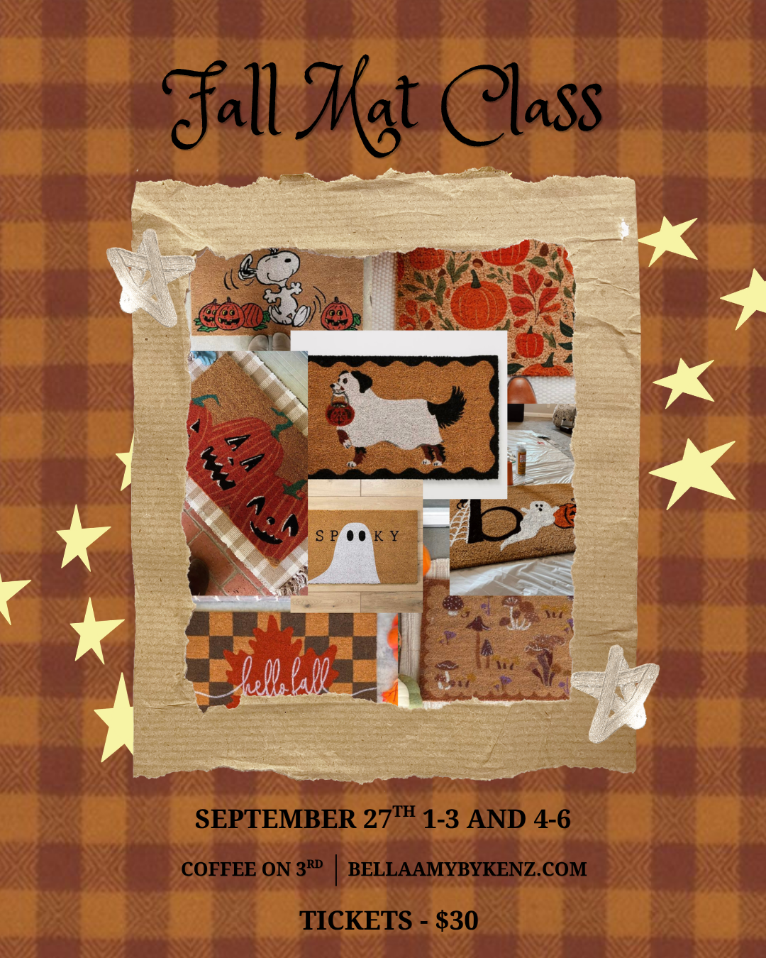 Fall Welcome Mat Class